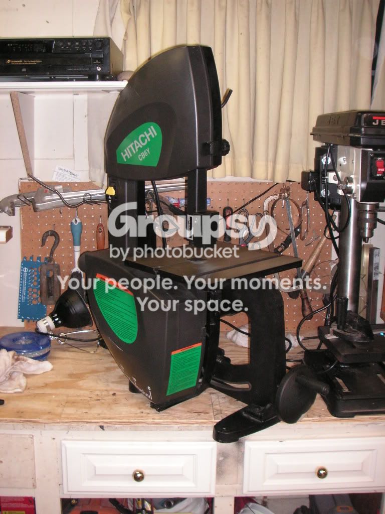 Hitachi CB6Y Tilt Head Mitering Band Saw-New - $200 Photo by